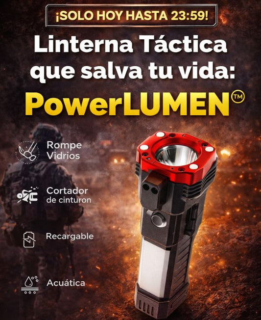 PowerLUMEN™ Linterna militar estadounidense - PROMOCIÓN CLIENTE VIP